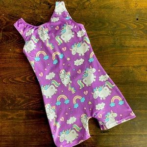 Little girls short style leotard